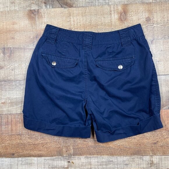 Lauren Ralph Lauren Navy Shorts size 2 - Picture 3 of 4